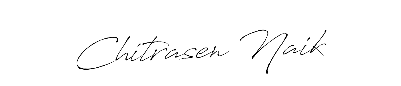 Make a beautiful signature design for name Chitrasen Naik. With this signature (Antro_Vectra) style, you can create a handwritten signature for free. Chitrasen Naik signature style 6 images and pictures png