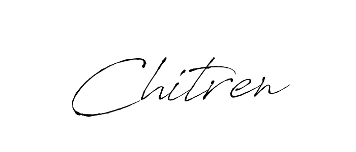 You should practise on your own different ways (Antro_Vectra) to write your name (Chitren) in signature. don't let someone else do it for you. Chitren signature style 6 images and pictures png