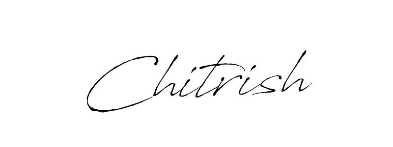 Once you've used our free online signature maker to create your best signature Antro_Vectra style, it's time to enjoy all of the benefits that Chitrish name signing documents. Chitrish signature style 6 images and pictures png
