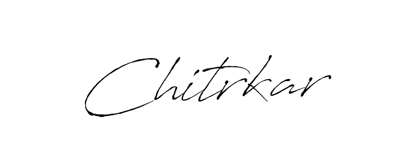 How to make Chitrkar signature? Antro_Vectra is a professional autograph style. Create handwritten signature for Chitrkar name. Chitrkar signature style 6 images and pictures png