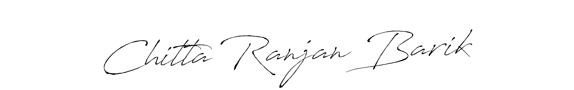 How to make Chitta Ranjan Barik name signature. Use Antro_Vectra style for creating short signs online. This is the latest handwritten sign. Chitta Ranjan Barik signature style 6 images and pictures png