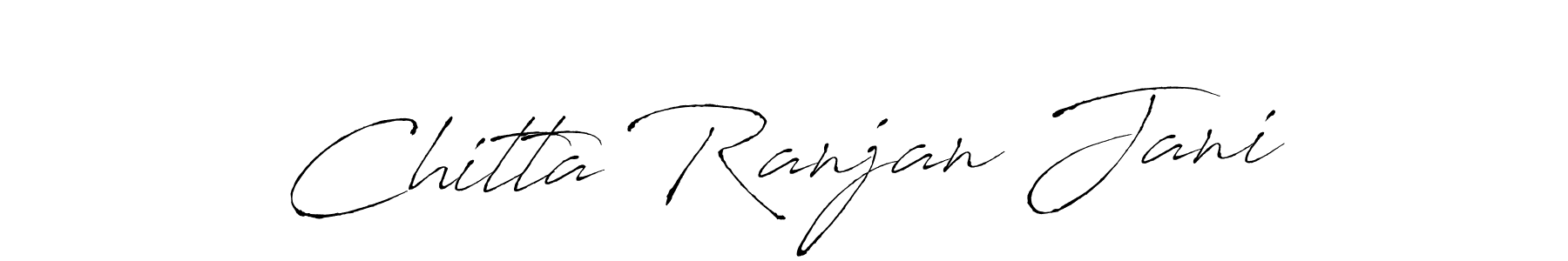 Chitta Ranjan Jani stylish signature style. Best Handwritten Sign (Antro_Vectra) for my name. Handwritten Signature Collection Ideas for my name Chitta Ranjan Jani. Chitta Ranjan Jani signature style 6 images and pictures png
