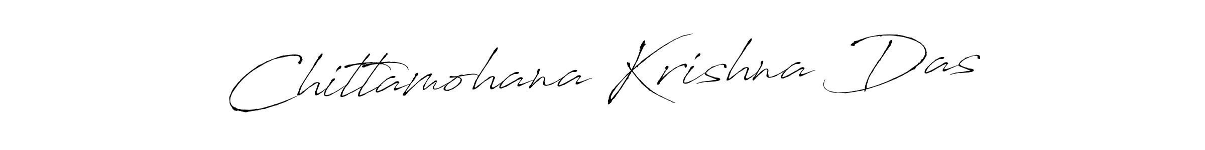 How to make Chittamohana Krishna Das name signature. Use Antro_Vectra style for creating short signs online. This is the latest handwritten sign. Chittamohana Krishna Das signature style 6 images and pictures png