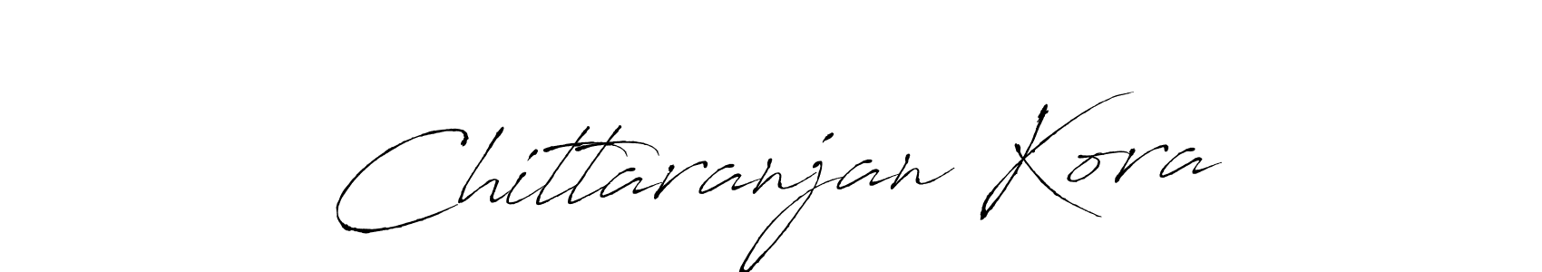 How to make Chittaranjan Kora signature? Antro_Vectra is a professional autograph style. Create handwritten signature for Chittaranjan Kora name. Chittaranjan Kora signature style 6 images and pictures png