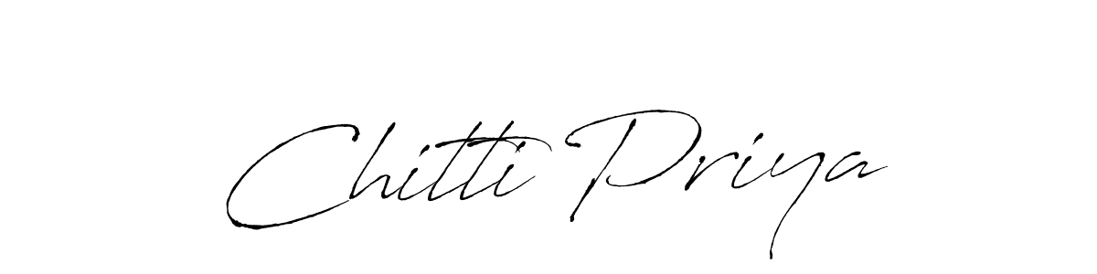 Similarly Antro_Vectra is the best handwritten signature design. Signature creator online .You can use it as an online autograph creator for name Chitti Priya. Chitti Priya signature style 6 images and pictures png