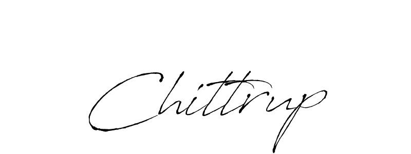 Use a signature maker to create a handwritten signature online. With this signature software, you can design (Antro_Vectra) your own signature for name Chittrup. Chittrup signature style 6 images and pictures png