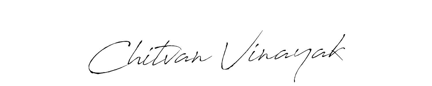 Design your own signature with our free online signature maker. With this signature software, you can create a handwritten (Antro_Vectra) signature for name Chitvan Vinayak. Chitvan Vinayak signature style 6 images and pictures png