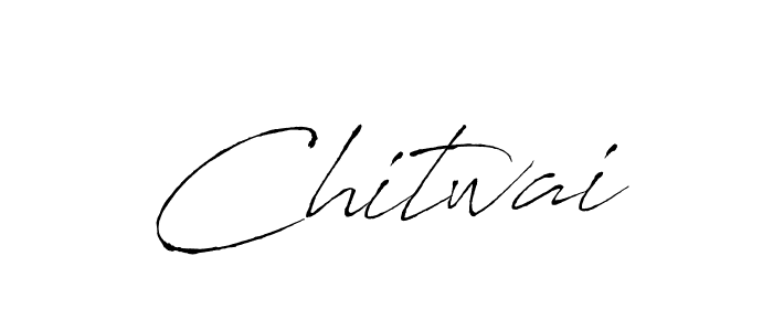 How to make Chitwai signature? Antro_Vectra is a professional autograph style. Create handwritten signature for Chitwai name. Chitwai signature style 6 images and pictures png