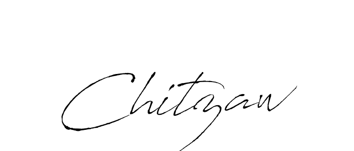 Use a signature maker to create a handwritten signature online. With this signature software, you can design (Antro_Vectra) your own signature for name Chitzaw. Chitzaw signature style 6 images and pictures png