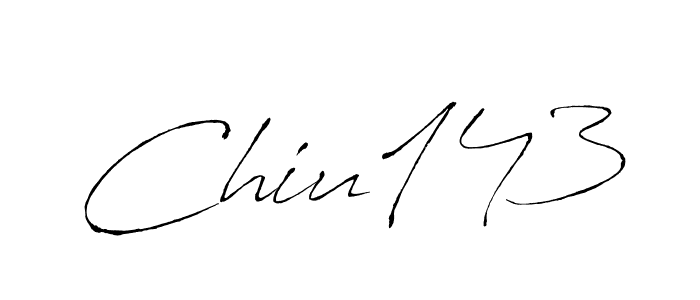 Design your own signature with our free online signature maker. With this signature software, you can create a handwritten (Antro_Vectra) signature for name Chiu143. Chiu143 signature style 6 images and pictures png