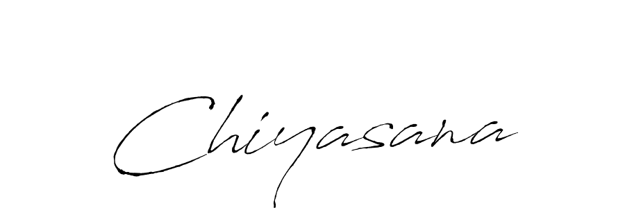 Once you've used our free online signature maker to create your best signature Antro_Vectra style, it's time to enjoy all of the benefits that Chiyasana name signing documents. Chiyasana signature style 6 images and pictures png
