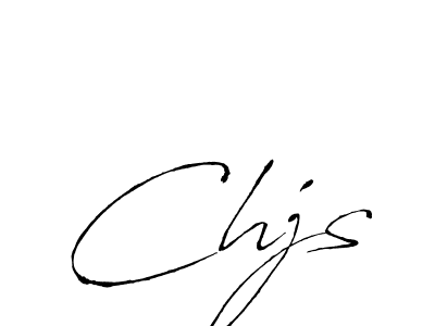 Make a beautiful signature design for name Chjs. With this signature (Antro_Vectra) style, you can create a handwritten signature for free. Chjs signature style 6 images and pictures png