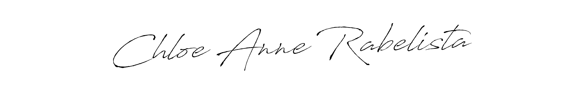 Make a beautiful signature design for name Chloe Anne Rabelista. With this signature (Antro_Vectra) style, you can create a handwritten signature for free. Chloe Anne Rabelista signature style 6 images and pictures png