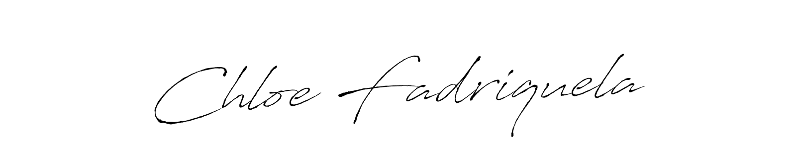 Design your own signature with our free online signature maker. With this signature software, you can create a handwritten (Antro_Vectra) signature for name Chloe Fadriquela. Chloe Fadriquela signature style 6 images and pictures png