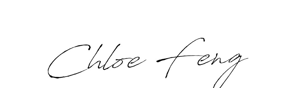 Design your own signature with our free online signature maker. With this signature software, you can create a handwritten (Antro_Vectra) signature for name Chloe Feng. Chloe Feng signature style 6 images and pictures png