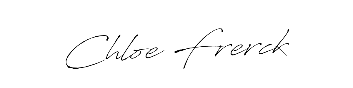 You can use this online signature creator to create a handwritten signature for the name Chloe Frerck. This is the best online autograph maker. Chloe Frerck signature style 6 images and pictures png