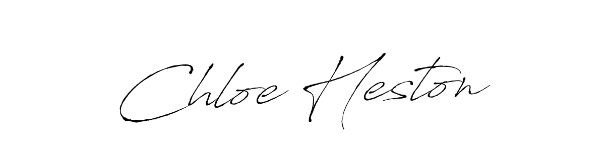 Chloe Heston stylish signature style. Best Handwritten Sign (Antro_Vectra) for my name. Handwritten Signature Collection Ideas for my name Chloe Heston. Chloe Heston signature style 6 images and pictures png