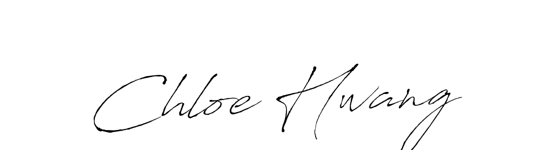 Chloe Hwang stylish signature style. Best Handwritten Sign (Antro_Vectra) for my name. Handwritten Signature Collection Ideas for my name Chloe Hwang. Chloe Hwang signature style 6 images and pictures png