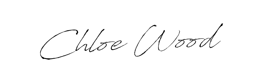 Chloe Wood stylish signature style. Best Handwritten Sign (Antro_Vectra) for my name. Handwritten Signature Collection Ideas for my name Chloe Wood. Chloe Wood signature style 6 images and pictures png