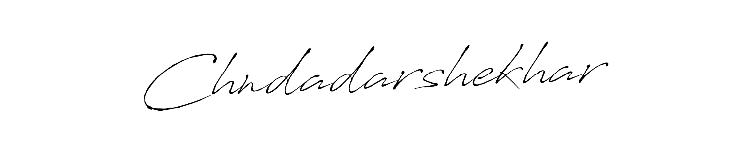 Chndadarshekhar stylish signature style. Best Handwritten Sign (Antro_Vectra) for my name. Handwritten Signature Collection Ideas for my name Chndadarshekhar. Chndadarshekhar signature style 6 images and pictures png