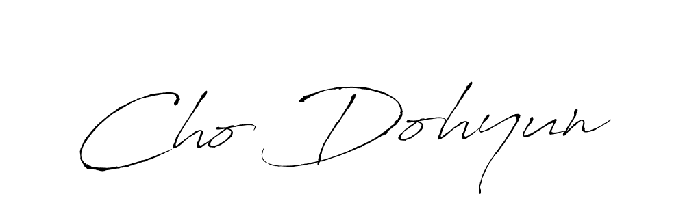 Once you've used our free online signature maker to create your best signature Antro_Vectra style, it's time to enjoy all of the benefits that Cho Dohyun name signing documents. Cho Dohyun signature style 6 images and pictures png