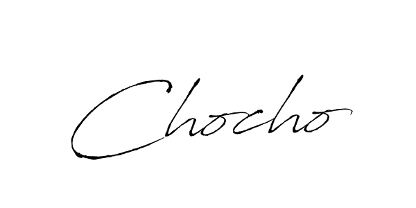 How to make Chocho name signature. Use Antro_Vectra style for creating short signs online. This is the latest handwritten sign. Chocho signature style 6 images and pictures png