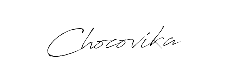 Also we have Chocovika name is the best signature style. Create professional handwritten signature collection using Antro_Vectra autograph style. Chocovika signature style 6 images and pictures png