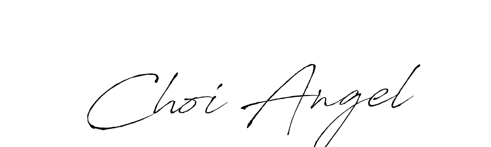 How to make Choi Angel signature? Antro_Vectra is a professional autograph style. Create handwritten signature for Choi Angel name. Choi Angel signature style 6 images and pictures png