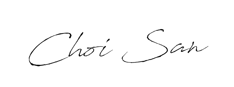 Also we have Choi San name is the best signature style. Create professional handwritten signature collection using Antro_Vectra autograph style. Choi San signature style 6 images and pictures png