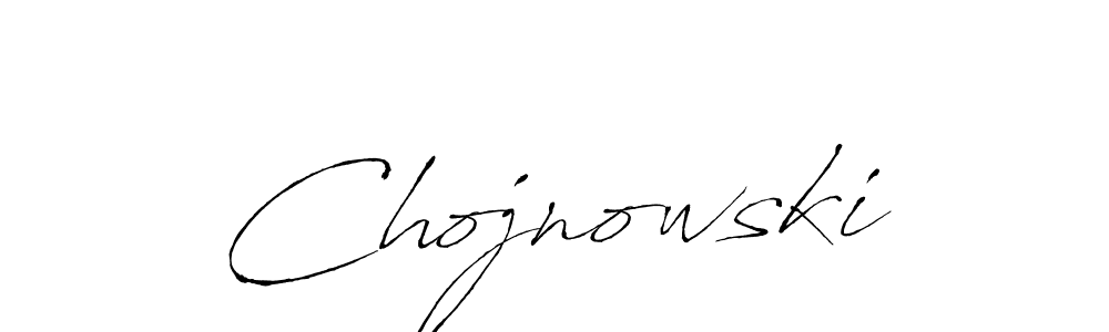 Create a beautiful signature design for name Chojnowski. With this signature (Antro_Vectra) fonts, you can make a handwritten signature for free. Chojnowski signature style 6 images and pictures png