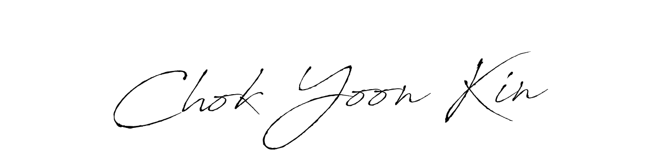 Also You can easily find your signature by using the search form. We will create Chok Yoon Kin name handwritten signature images for you free of cost using Antro_Vectra sign style. Chok Yoon Kin signature style 6 images and pictures png