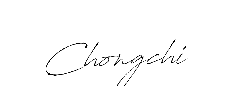Chongchi stylish signature style. Best Handwritten Sign (Antro_Vectra) for my name. Handwritten Signature Collection Ideas for my name Chongchi. Chongchi signature style 6 images and pictures png