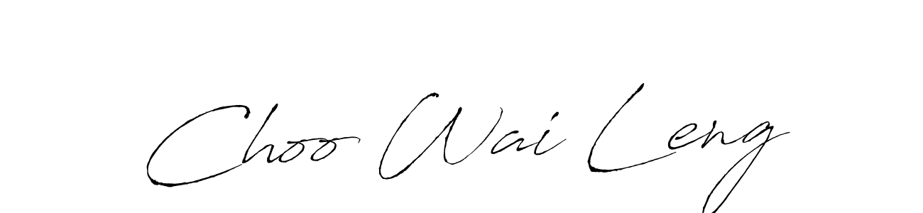 Also we have Choo Wai Leng name is the best signature style. Create professional handwritten signature collection using Antro_Vectra autograph style. Choo Wai Leng signature style 6 images and pictures png