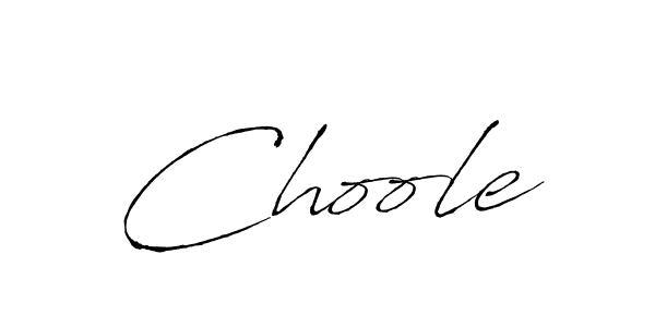 Create a beautiful signature design for name Choole. With this signature (Antro_Vectra) fonts, you can make a handwritten signature for free. Choole signature style 6 images and pictures png