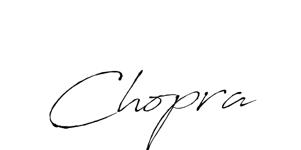 Design your own signature with our free online signature maker. With this signature software, you can create a handwritten (Antro_Vectra) signature for name Chopra. Chopra signature style 6 images and pictures png