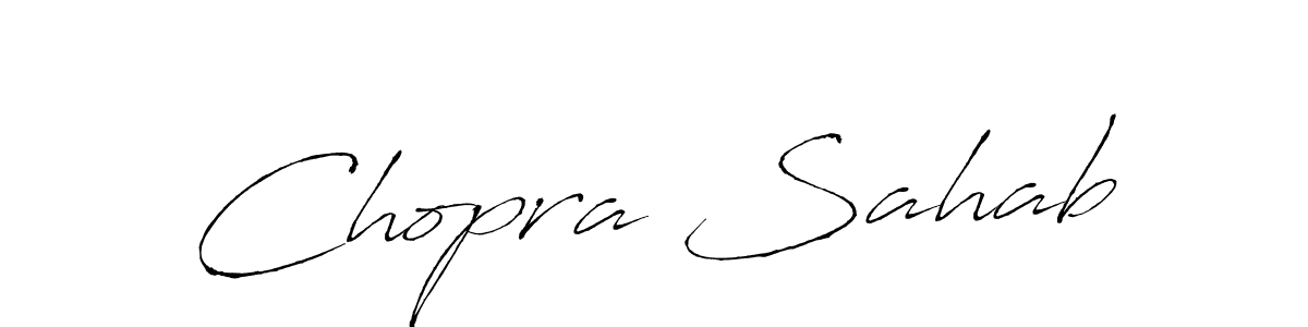 You should practise on your own different ways (Antro_Vectra) to write your name (Chopra Sahab) in signature. don't let someone else do it for you. Chopra Sahab signature style 6 images and pictures png