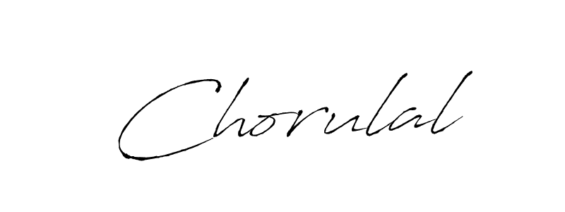 You should practise on your own different ways (Antro_Vectra) to write your name (Chorulal) in signature. don't let someone else do it for you. Chorulal signature style 6 images and pictures png