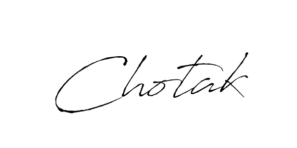 Also we have Chotak name is the best signature style. Create professional handwritten signature collection using Antro_Vectra autograph style. Chotak signature style 6 images and pictures png