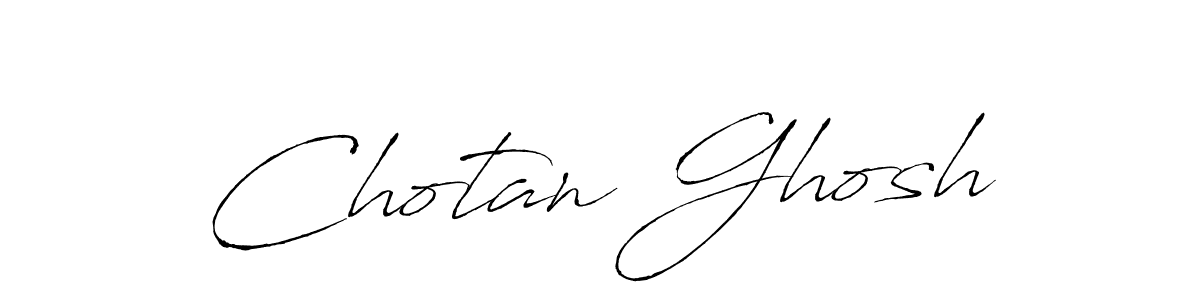 Also we have Chotan Ghosh name is the best signature style. Create professional handwritten signature collection using Antro_Vectra autograph style. Chotan Ghosh signature style 6 images and pictures png