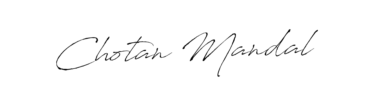 Antro_Vectra is a professional signature style that is perfect for those who want to add a touch of class to their signature. It is also a great choice for those who want to make their signature more unique. Get Chotan Mandal name to fancy signature for free. Chotan Mandal signature style 6 images and pictures png