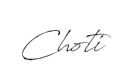 Use a signature maker to create a handwritten signature online. With this signature software, you can design (Antro_Vectra) your own signature for name Choti. Choti signature style 6 images and pictures png