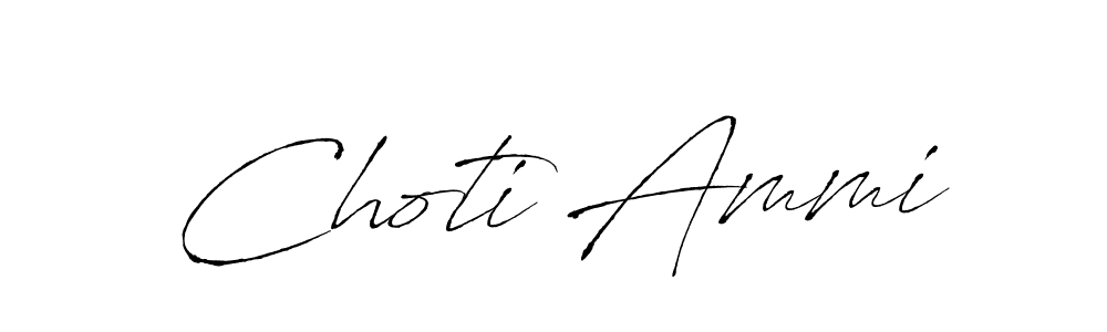 Choti Ammi stylish signature style. Best Handwritten Sign (Antro_Vectra) for my name. Handwritten Signature Collection Ideas for my name Choti Ammi. Choti Ammi signature style 6 images and pictures png