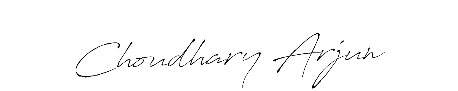 Use a signature maker to create a handwritten signature online. With this signature software, you can design (Antro_Vectra) your own signature for name Choudhary Arjun. Choudhary Arjun signature style 6 images and pictures png