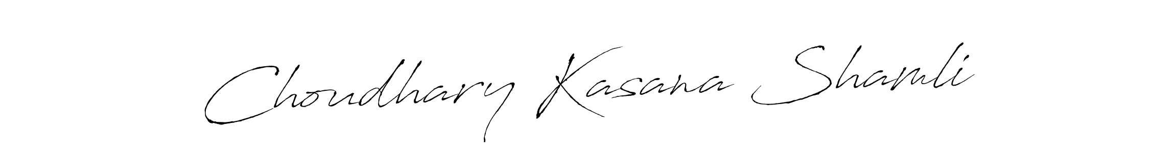 The best way (Antro_Vectra) to make a short signature is to pick only two or three words in your name. The name Choudhary Kasana Shamli include a total of six letters. For converting this name. Choudhary Kasana Shamli signature style 6 images and pictures png