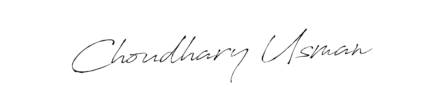 Once you've used our free online signature maker to create your best signature Antro_Vectra style, it's time to enjoy all of the benefits that Choudhary Usman name signing documents. Choudhary Usman signature style 6 images and pictures png