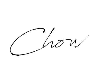 Use a signature maker to create a handwritten signature online. With this signature software, you can design (Antro_Vectra) your own signature for name Chow. Chow signature style 6 images and pictures png