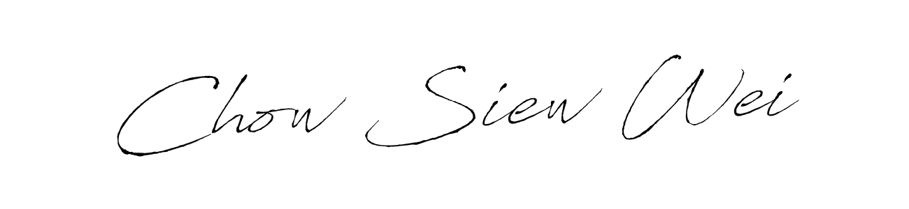 Similarly Antro_Vectra is the best handwritten signature design. Signature creator online .You can use it as an online autograph creator for name Chow Siew Wei. Chow Siew Wei signature style 6 images and pictures png