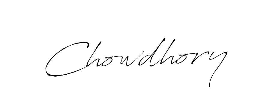 How to make Chowdhory name signature. Use Antro_Vectra style for creating short signs online. This is the latest handwritten sign. Chowdhory signature style 6 images and pictures png