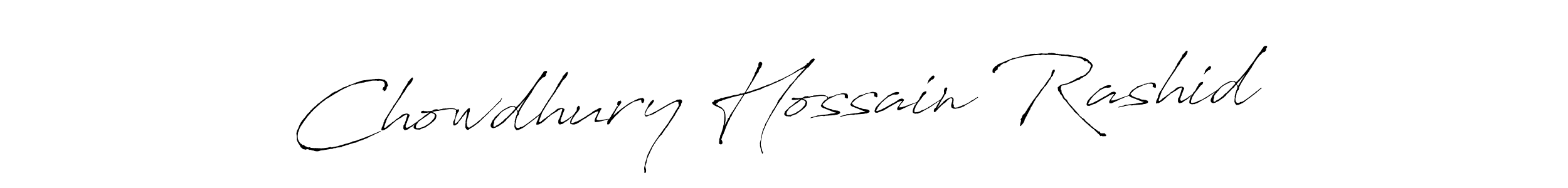 Chowdhury Hossain Rashid  stylish signature style. Best Handwritten Sign (Antro_Vectra) for my name. Handwritten Signature Collection Ideas for my name Chowdhury Hossain Rashid . Chowdhury Hossain Rashid  signature style 6 images and pictures png