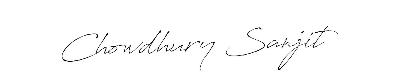 Use a signature maker to create a handwritten signature online. With this signature software, you can design (Antro_Vectra) your own signature for name Chowdhury Sanjit. Chowdhury Sanjit signature style 6 images and pictures png